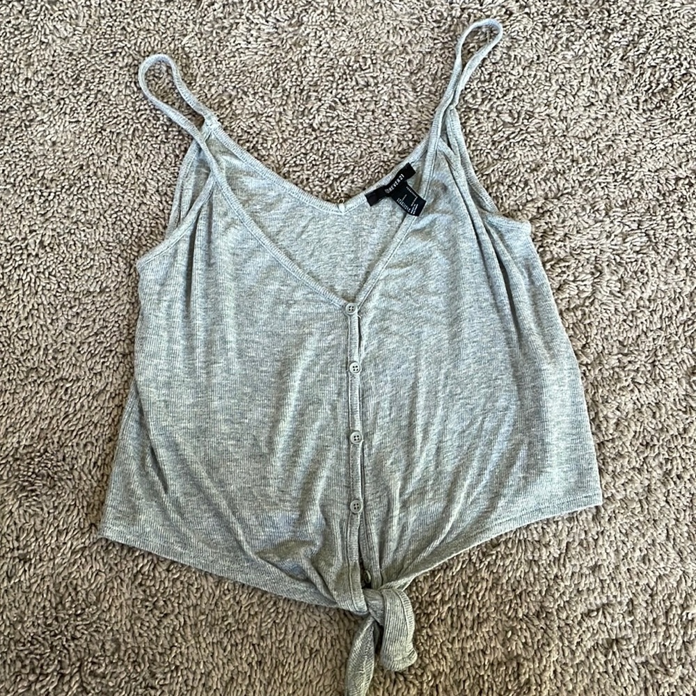 Grey tank top